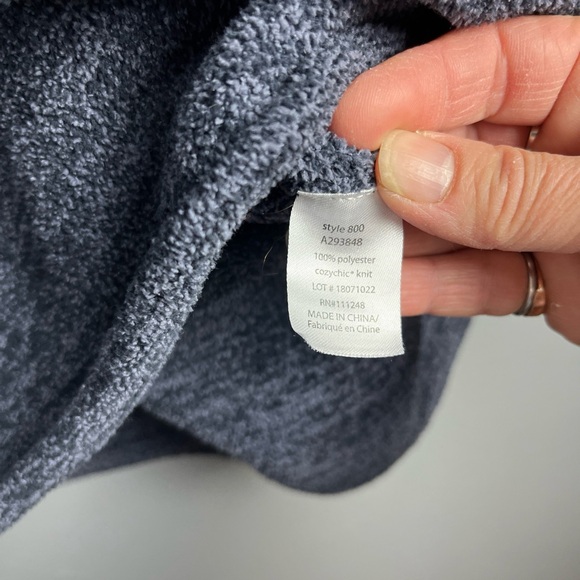 Barefoot Dreams cozy chic lounge one size pullover - Picture 9 of 9